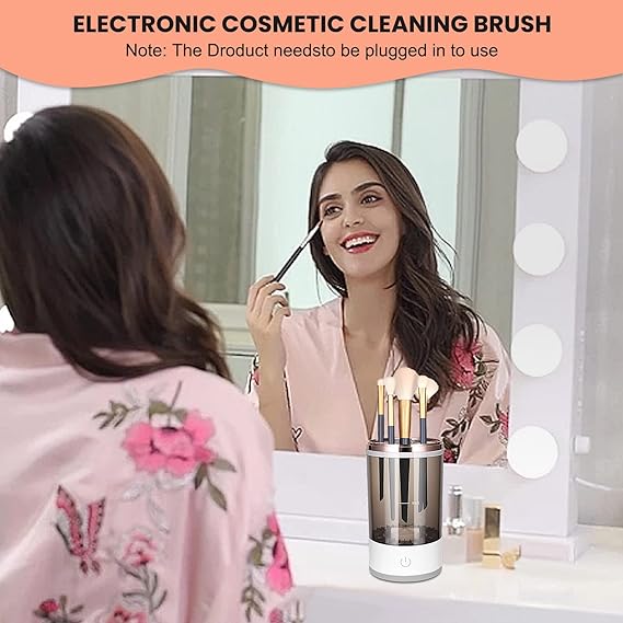 ✨ Automatic Multi Brush Cleaner – Sonic Vibration Makeup Brush Washer 🧼💄 |