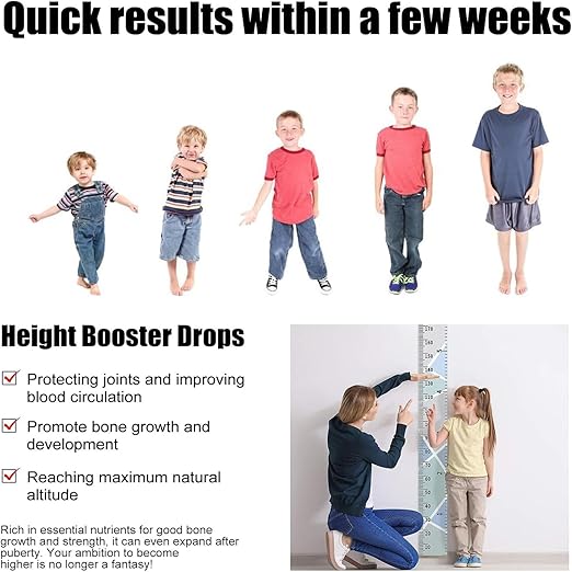 🌟 Height Booster Drops for Kids – 30ml | Boost Growth Naturally! 🧒✨