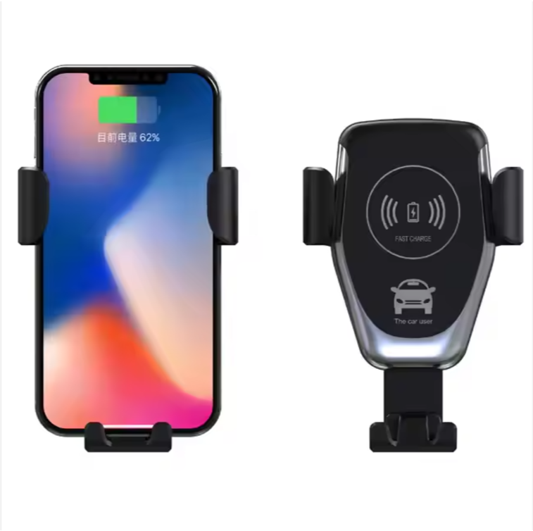 🚗🔋 Auto-Clamping Wireless Car Charger – 10W Fast Charging Holder