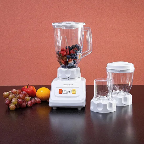 ⚡✨ Powerful 3-in-1 Blender | Juicer, Grinder & Mixer 🥤🔪 | 1.5L Compact Design 🏡