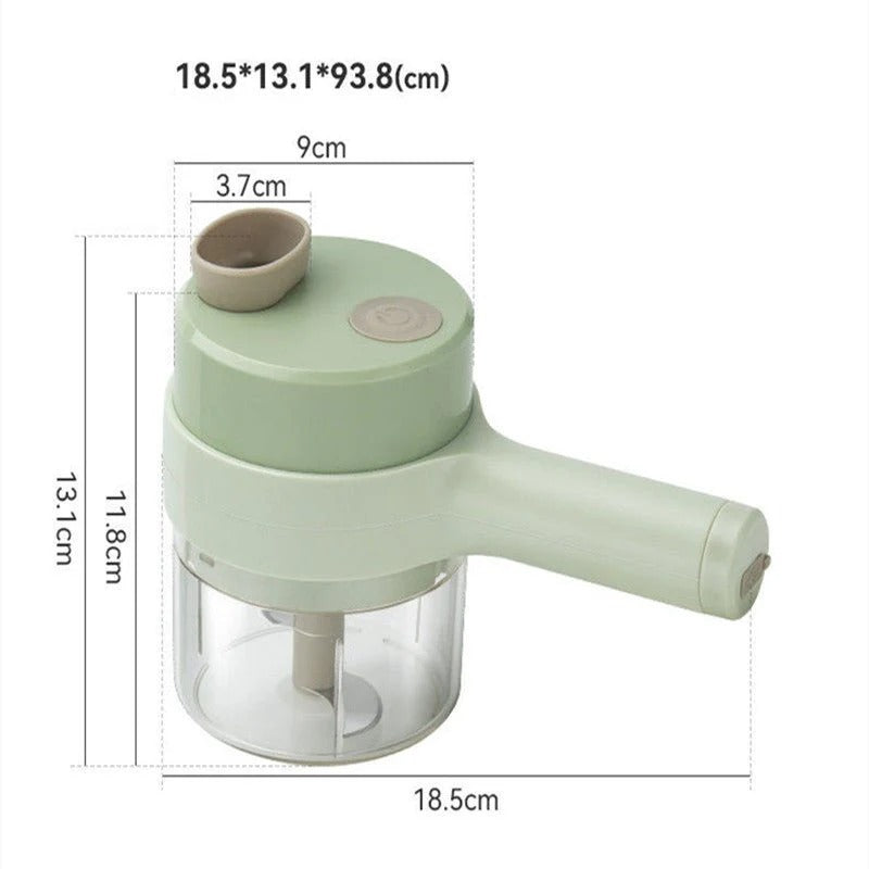 ⚡️ Wireless Electric Garlic Masher – Portable Mini Food Chopper for Kitchen 🍽️