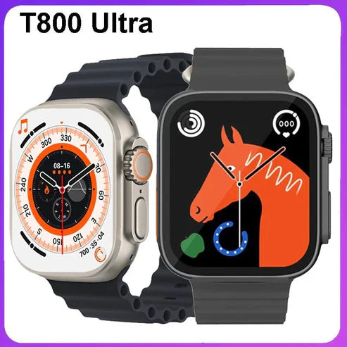 T800 Ultra Smartwatch 1.99" ⌚ – Bluetooth Call | Fitness Tracking | Long Battery | Sports Modes