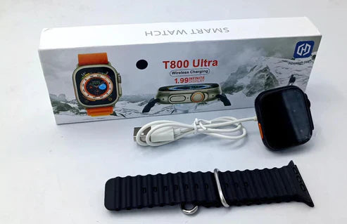 T800 Ultra Smartwatch 1.99" ⌚ – Bluetooth Call | Fitness Tracking | Long Battery | Sports Modes