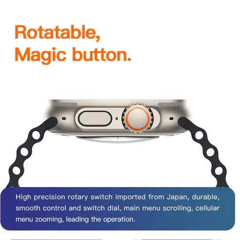 T800 Ultra Smartwatch 1.99" ⌚ – Bluetooth Call | Fitness Tracking | Long Battery | Sports Modes